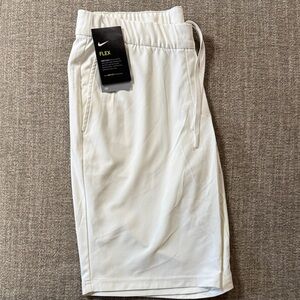 Nike Flex White Athletic Shorts
